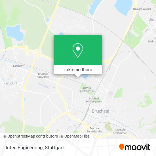 Intec Engineering map