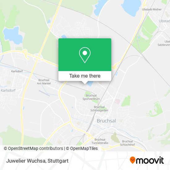 Juwelier Wuchsa map