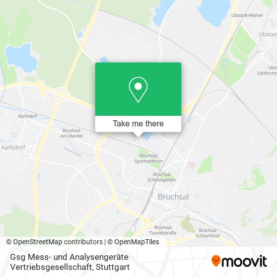 Карта Gsg Mess- und Analysengeräte Vertriebsgesellschaft