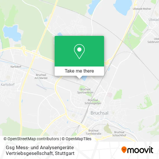 Карта Gsg Mess- und Analysengeräte Vertriebsgesellschaft