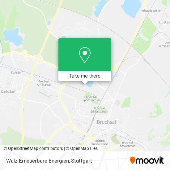 Карта Walz-Erneuerbare Energien