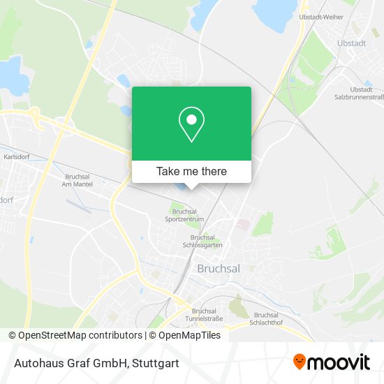 Autohaus Graf GmbH map