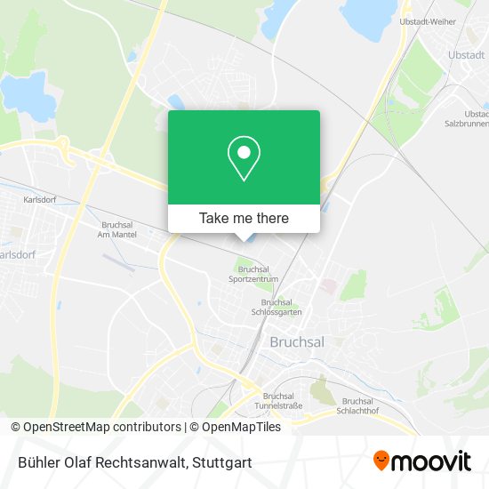 Bühler Olaf Rechtsanwalt map
