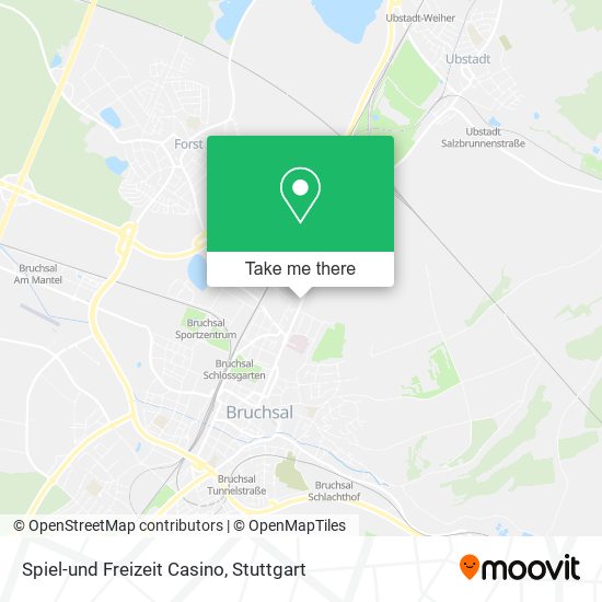 Spiel-und Freizeit Casino map