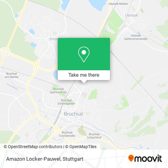 Карта Amazon Locker-Pauwel