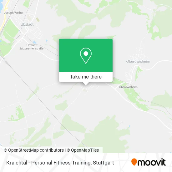 Карта Kraichtal - Personal Fitness Training