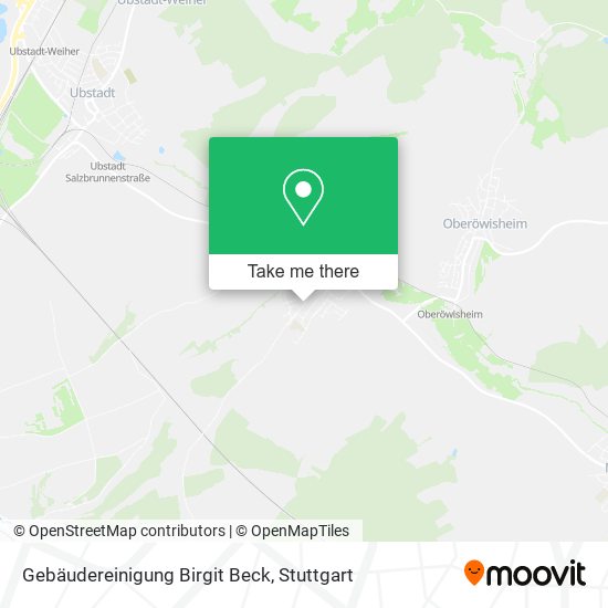 Gebäudereinigung Birgit Beck map