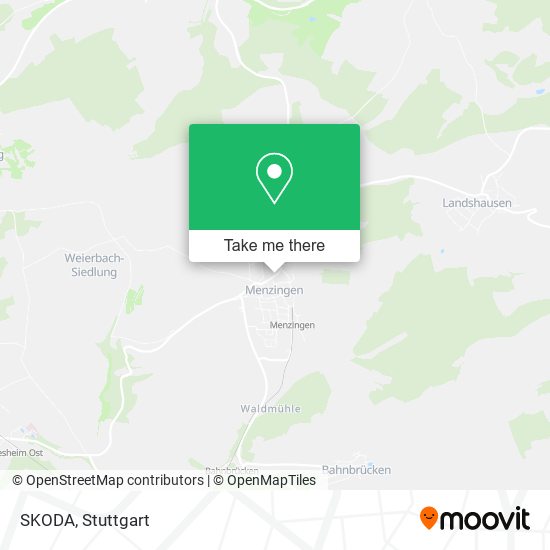 SKODA map