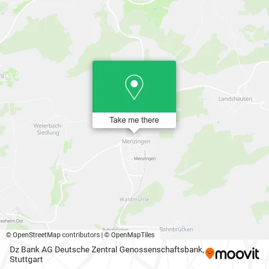 Карта Dz Bank AG Deutsche Zentral Genossenschaftsbank