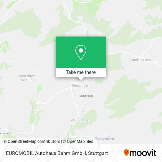 EUROMOBIL Autohaus Bahm GmbH map