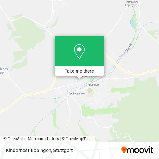 Карта Kindernest Eppingen