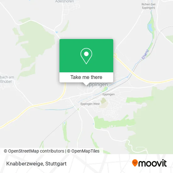 Карта Knabberzweige