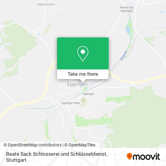 Beate Sack Schlosserei und Schlüsseldienst map