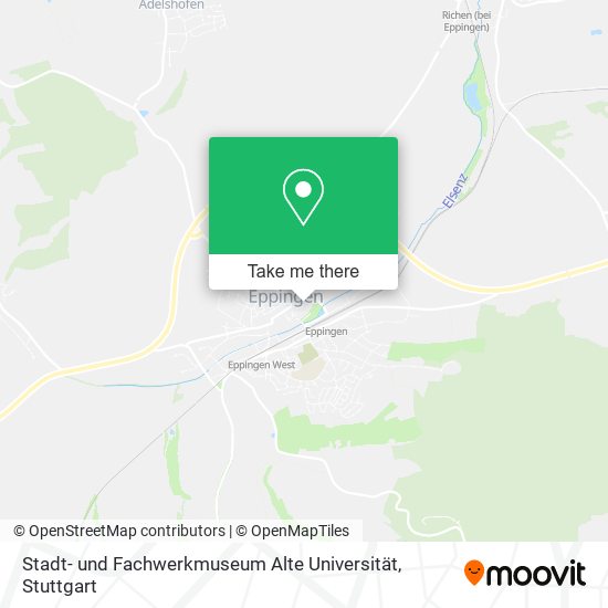 Stadt- und Fachwerkmuseum Alte Universität map