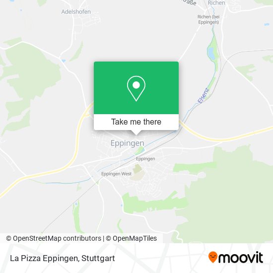 La Pizza Eppingen map