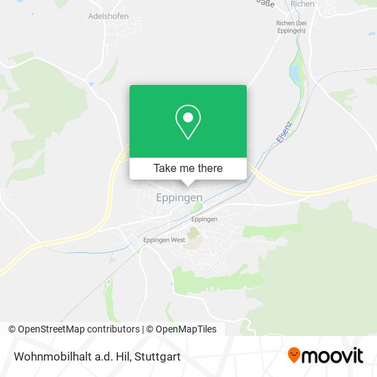 Карта Wohnmobilhalt a.d. Hil