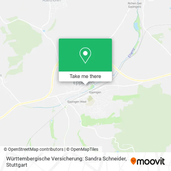 Карта Württembergische Versicherung: Sandra Schneider