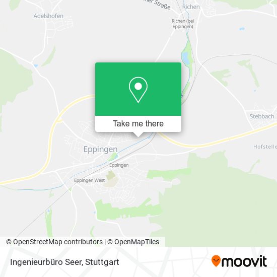 Ingenieurbüro Seer map