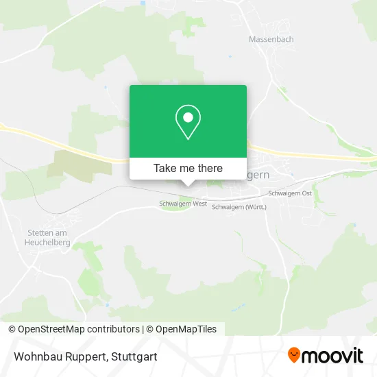 Карта Wohnbau Ruppert
