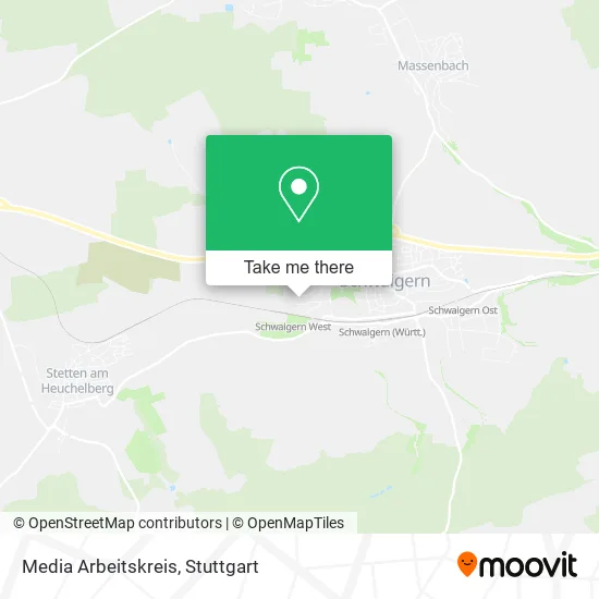 Карта Media Arbeitskreis