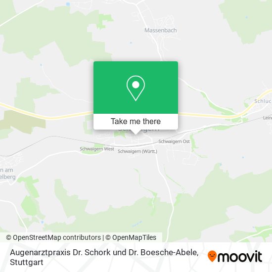 Augenarztpraxis Dr. Schork und Dr. Boesche-Abele map