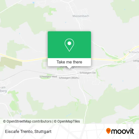 Карта Eiscafe Trento