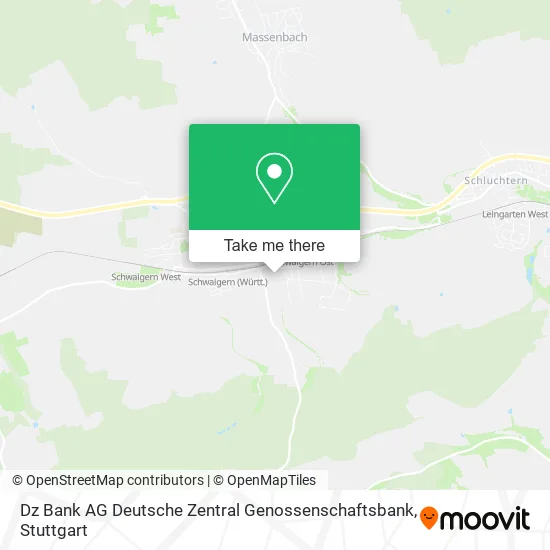 Карта Dz Bank AG Deutsche Zentral Genossenschaftsbank