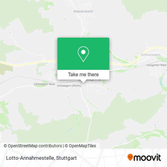 Lotto-Annahmestelle map