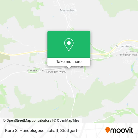 Карта Karo S. Handelsgesellschaft