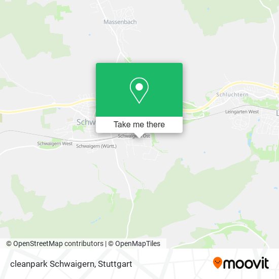 cleanpark Schwaigern map