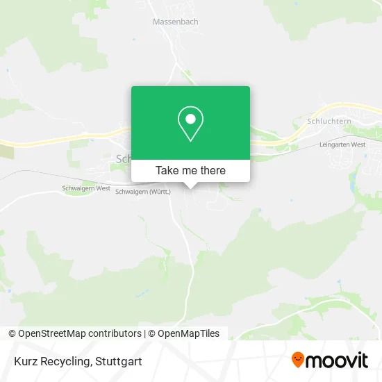 Карта Kurz Recycling