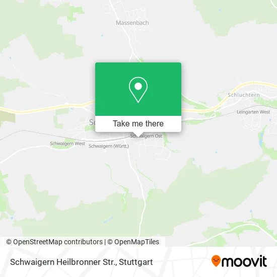Карта Schwaigern Heilbronner Str.