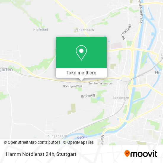 Карта Hamm Notdienst 24h