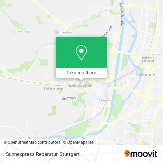 Карта Sunnexpress Reparatur
