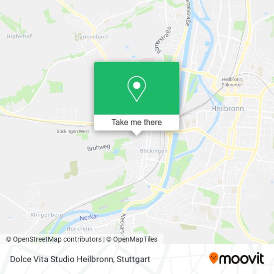 Dolce Vita Studio Heilbronn map