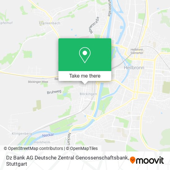 Dz Bank AG Deutsche Zentral Genossenschaftsbank map