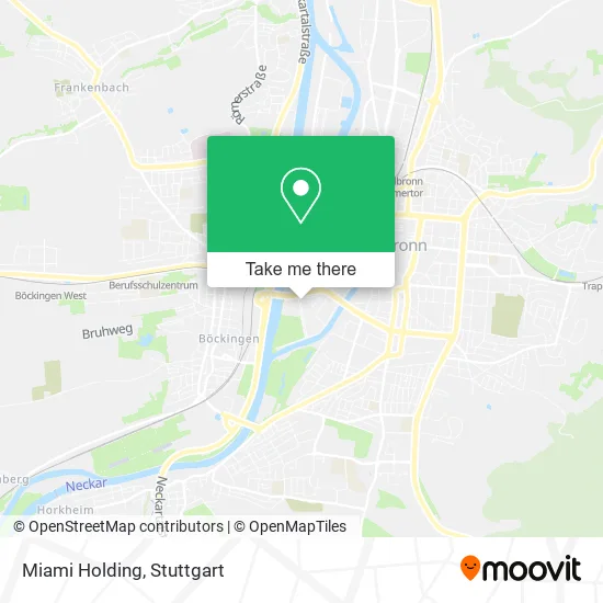 Карта Miami Holding