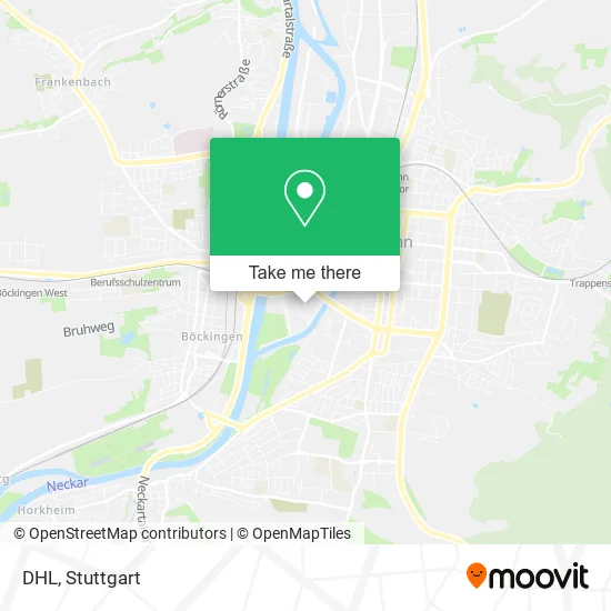 Карта DHL