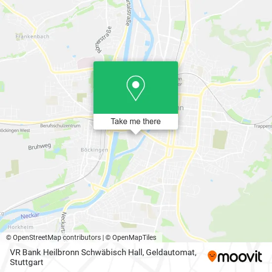 Карта VR Bank Heilbronn Schwäbisch Hall, Geldautomat