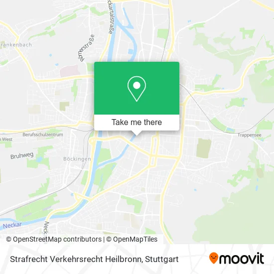 Карта Strafrecht Verkehrsrecht Heilbronn