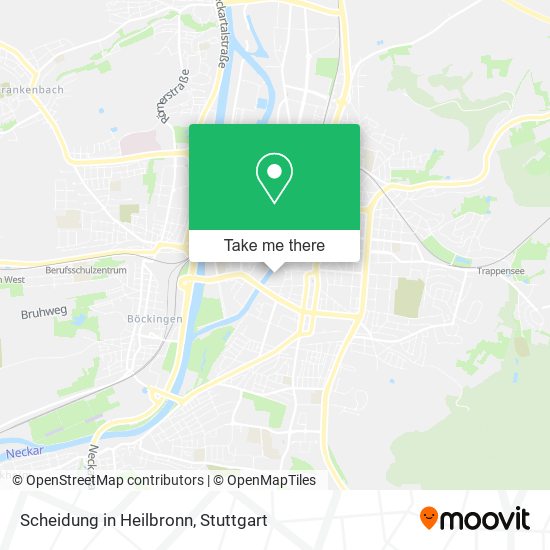 Карта Scheidung in Heilbronn