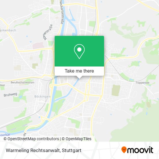 Карта Warmeling Rechtsanwalt