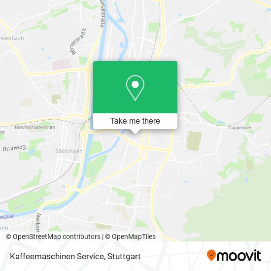 Kaffeemaschinen Service map