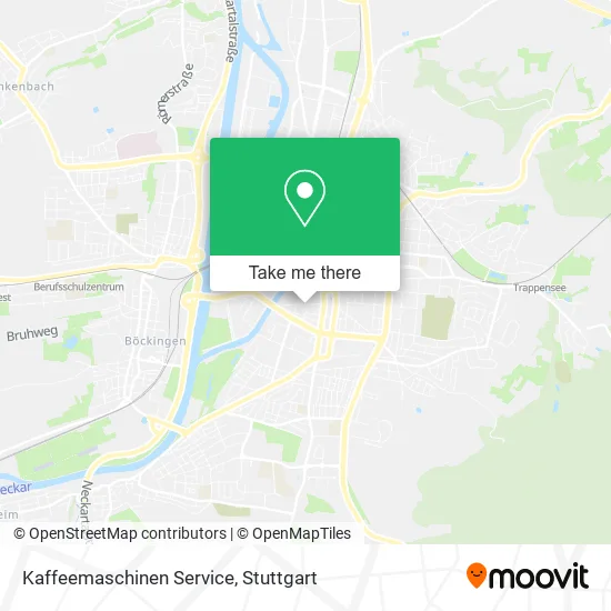 Карта Kaffeemaschinen Service