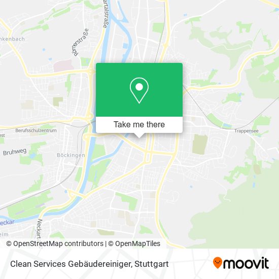 Clean Services Gebäudereiniger map