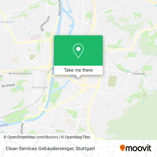 Карта Clean Services Gebäudereiniger