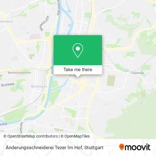 Карта Änderungsschneiderei Tezer İm Hof