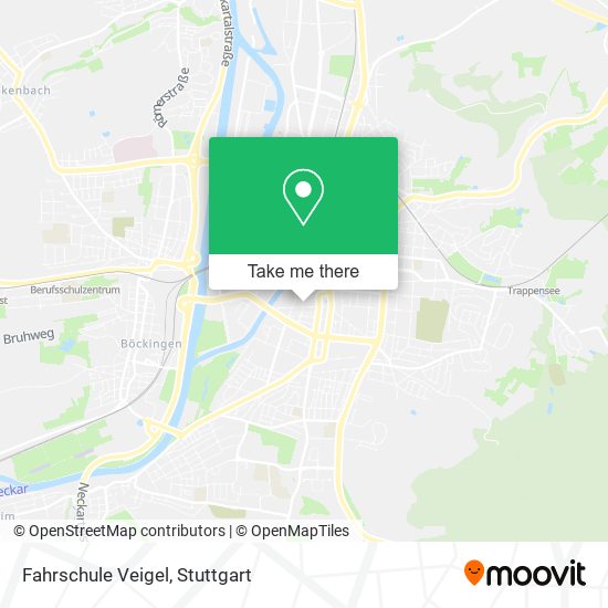 Fahrschule Veigel map