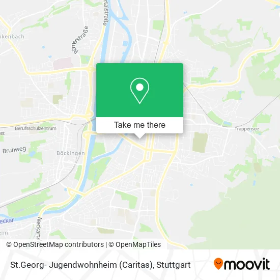 Карта St.Georg- Jugendwohnheim (Caritas)
