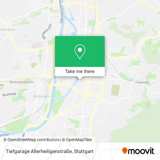 Tiefgarage Allerheiligenstraße map